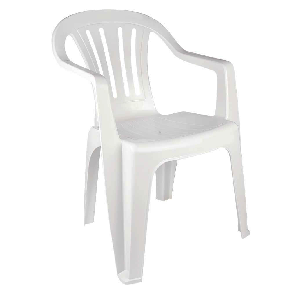 Cadeira Mor Bela Vista com Braço - Branca